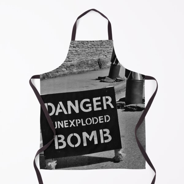 Item preview, Danger Unexploded Bomb World War 2 Sign Blitz designed and sold by WizardsWorld.