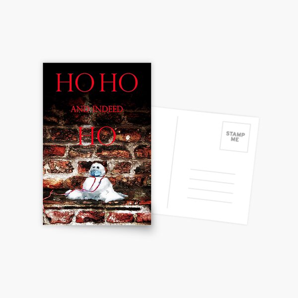 HO HO HO? Christmas 2021 Postcard