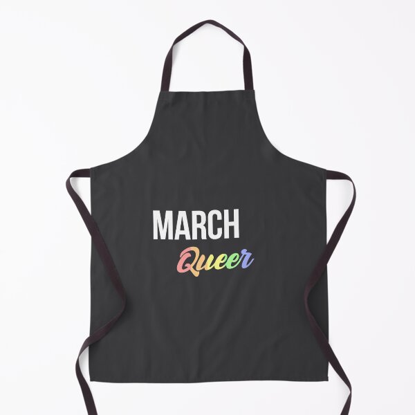 Item preview, Born in march Birthday quote Queer lgbt flag color designed and sold by FrenchsTuck.