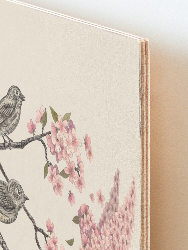 Alternate view of Blossom Bird Mounted Print