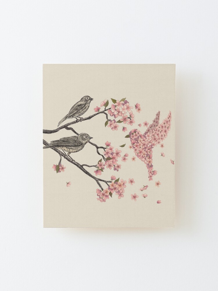 Alternate view of Blossom Bird Mounted Print