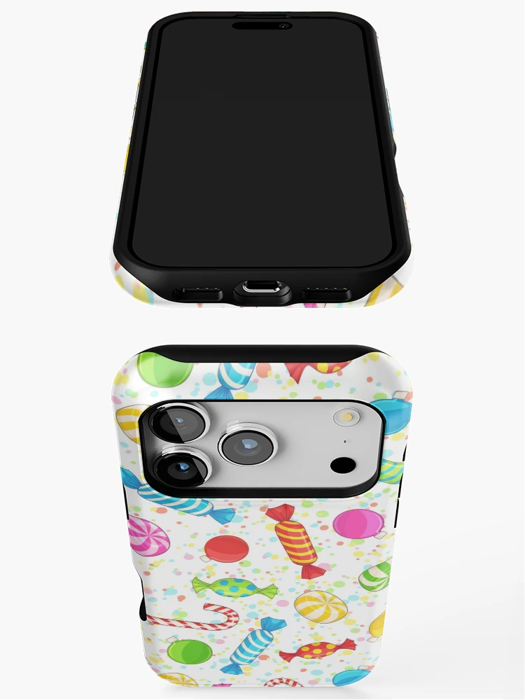 Thumbnail 3 of 4, iPhone Case, Christmas Sweets Pattern designed and sold by PatternSquare.