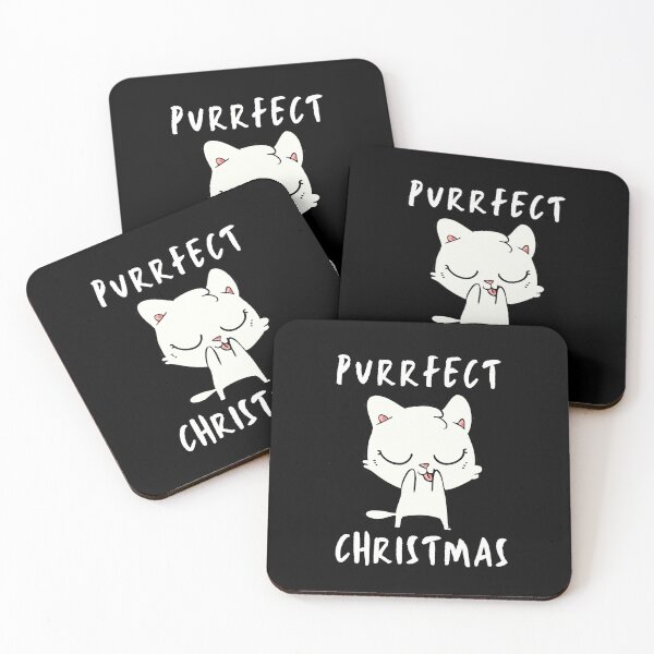 Item preview, Wishing You A Purrfect Christmas For Cat Lovers designed and sold by WarmlyGreetings.