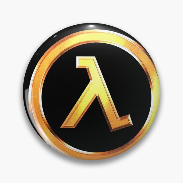 Item preview, Half Life Lambda Symbol (Variant) designed and sold by huckblade.