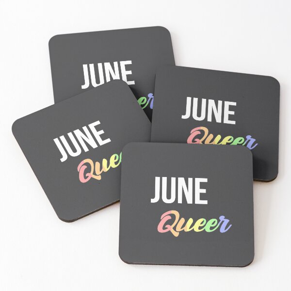 Item preview, Born in june Birthday quote Queer lgbt flag color designed and sold by FrenchsTuck.