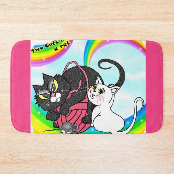 Item preview, Two cats and a rat  designed and sold by Shirley cute art .