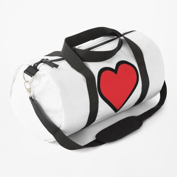 Smiley Heart, Emoji Duffle Bag