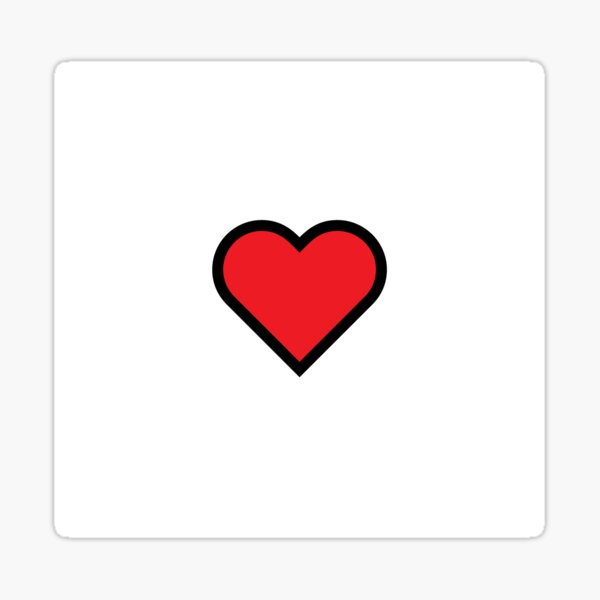 Smiley Heart, Emoji Sticker