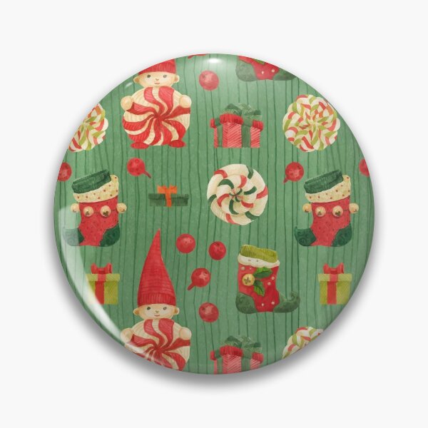 Item preview, Christmas Elves Pattern designed and sold by PatternSquare.