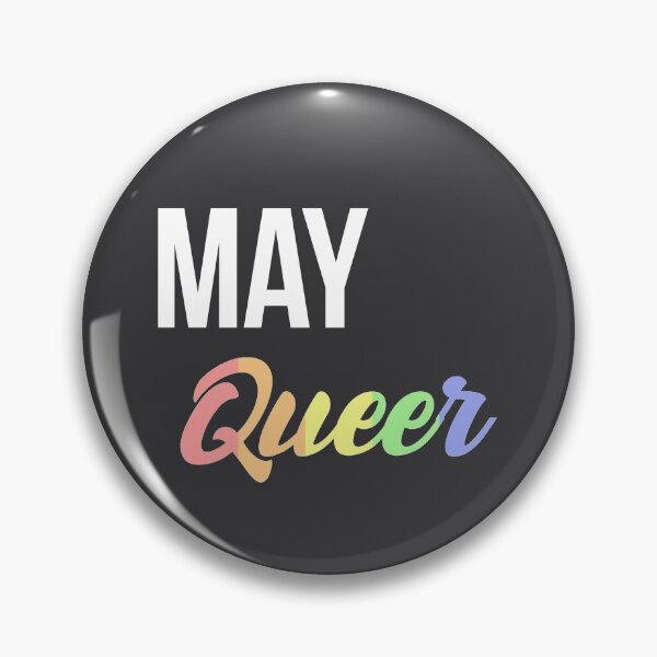 Item preview, Born in May Birthday quote Queer lgbt flag color designed and sold by FrenchsTuck.