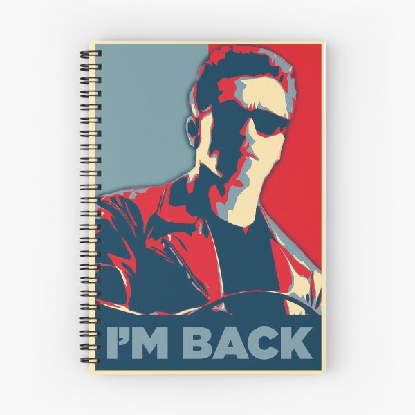 Item preview, "I'M BACK" Poster designed and sold by C-S-M.