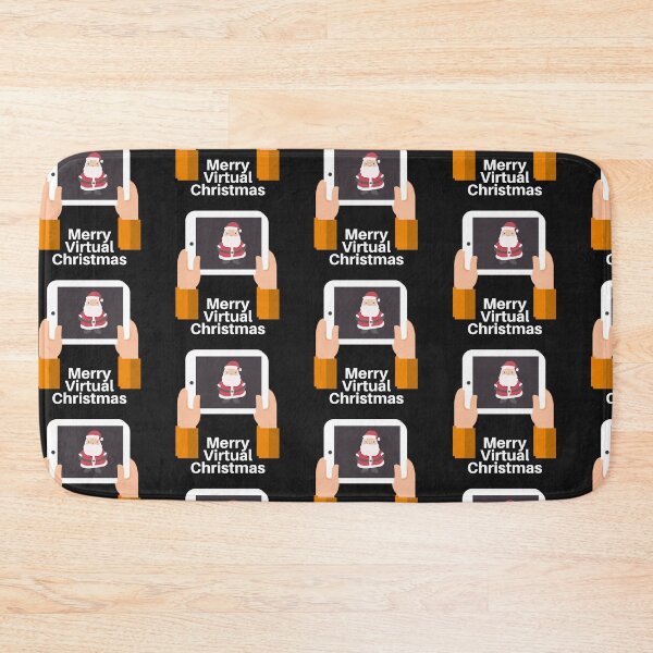 Item preview, Merry Virtual Christmas Santa on pad designed and sold by unclejab.