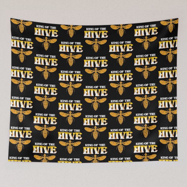 Item preview, King Of The Hive - I Love Bees designed and sold by styleofpop.