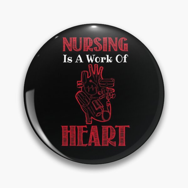 Item preview, Nursing Is Work of Heart designed and sold by Jumbodeals.
