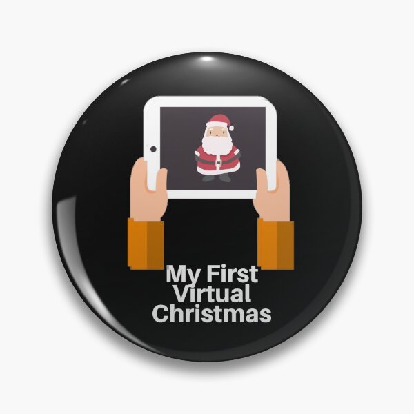 Item preview, My First Virtual Christmas Santa on pad designed and sold by unclejab.