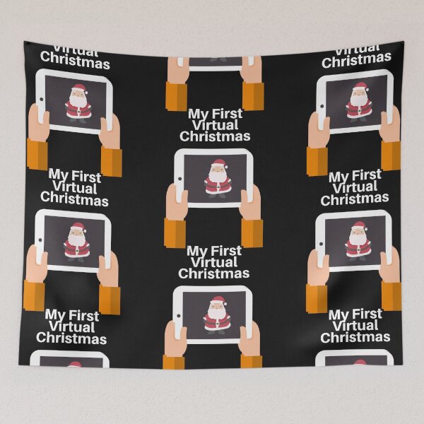 Item preview, My First Virtual Christmas Santa on pad designed and sold by unclejab.