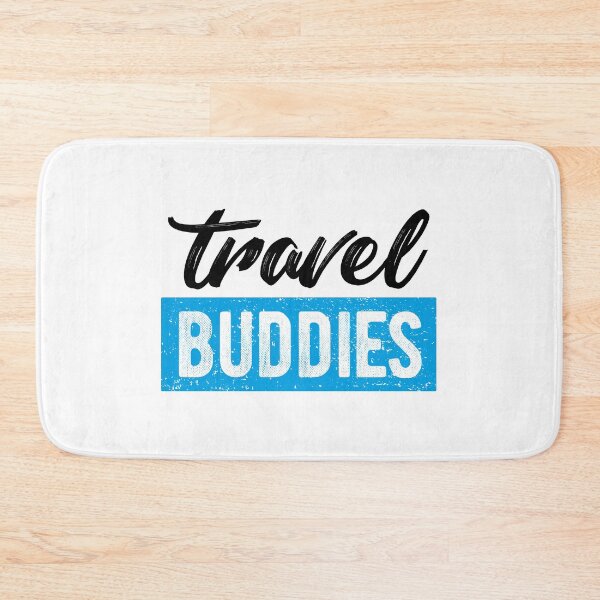 Item preview, Travel Buddies Backpacker World Traveler Saying Quote designed and sold by teeseeds.