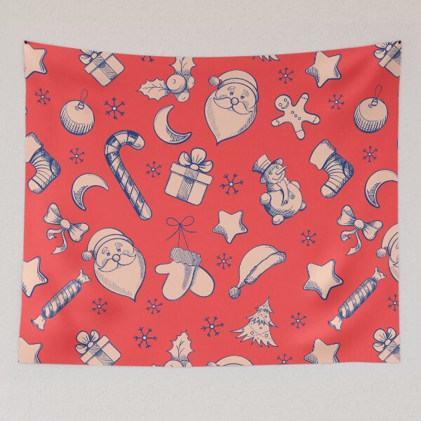 Artikelvorschau, Vintage Weihnachtsferienmuster entworfen und verkauft von PatternSquare.