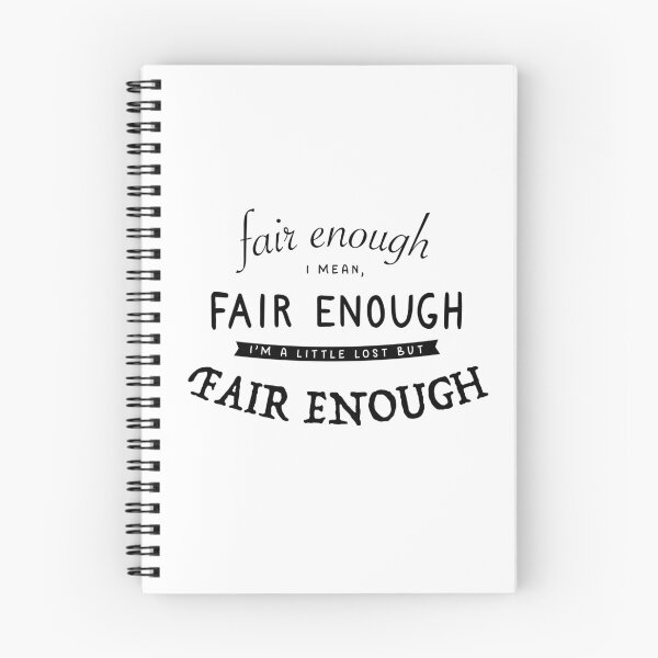 Item preview, fair enough - i'm a little lost but fair enough designed and sold by cameronbaba.