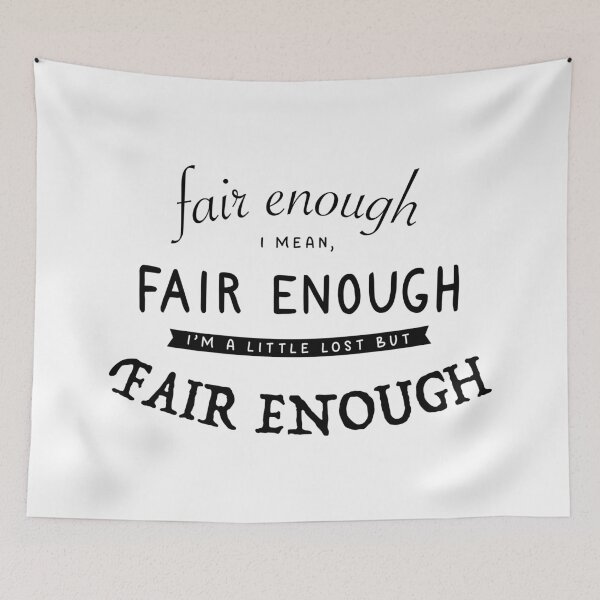 Item preview, fair enough - i'm a little lost but fair enough designed and sold by cameronbaba.