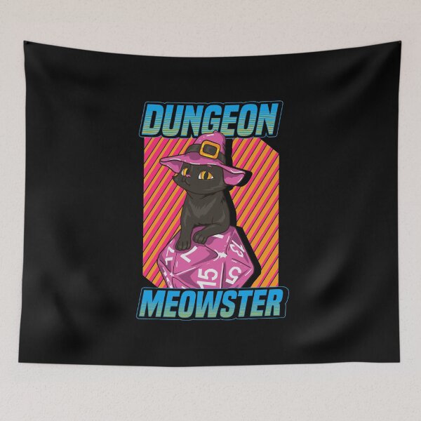 Item preview, Cute & Funny Dungeon Meowster Gaming designed and sold by perfectpresents.