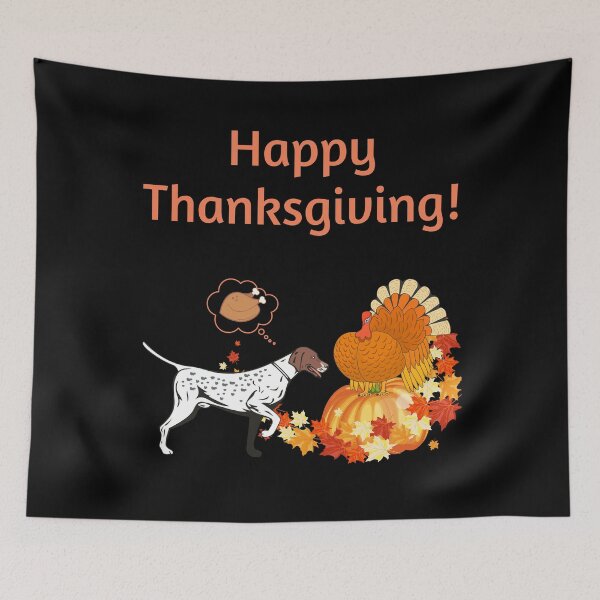 Item preview, Pointer Thanksgiving, German Shorthaired Pointer designed and sold by FunShirtDesigns.