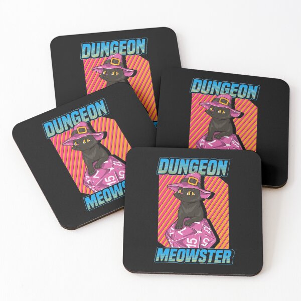 Item preview, Cute & Funny Dungeon Meowster Gaming designed and sold by perfectpresents.