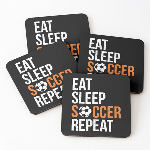 Item preview, Eat Sleep Soccer Repeat Vintage designed and sold by EstelleStar.