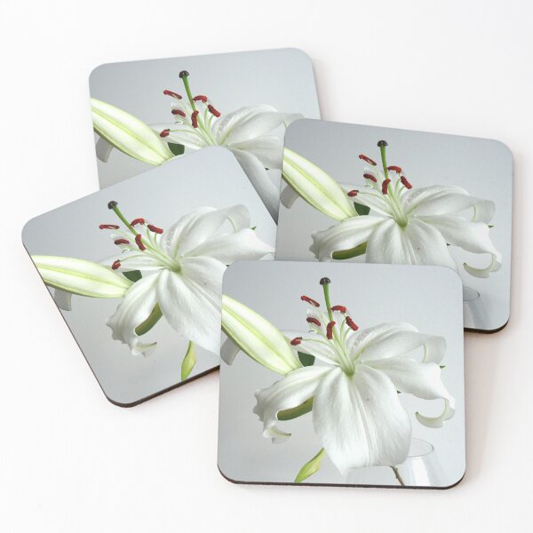Item preview, White lily. Flower.  designed and sold by Stellagala.