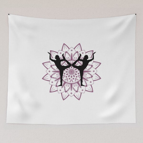 Item preview, Yoga Pose Mandala Design, Mindfulness and Meditation designed and sold by visual-samadhi.