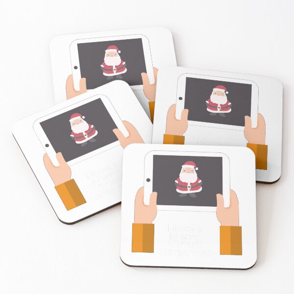 Item preview, Have a Merry Virtual Christmas Santa on pad designed and sold by unclejab.