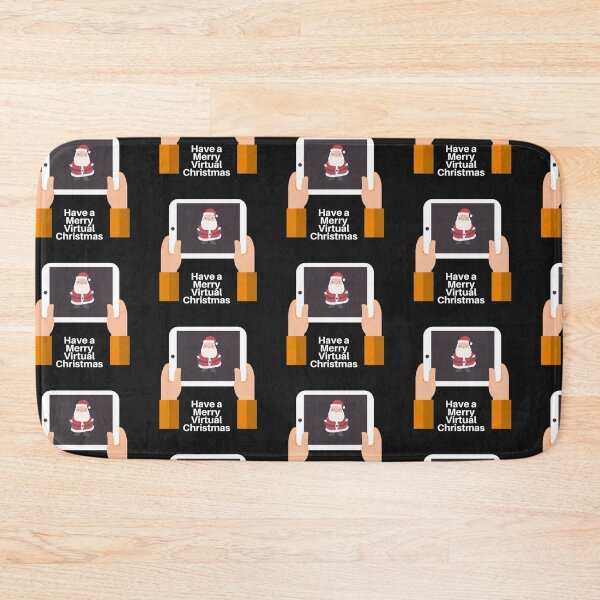 Item preview, Have a Merry Virtual Christmas Santa on pad designed and sold by unclejab.