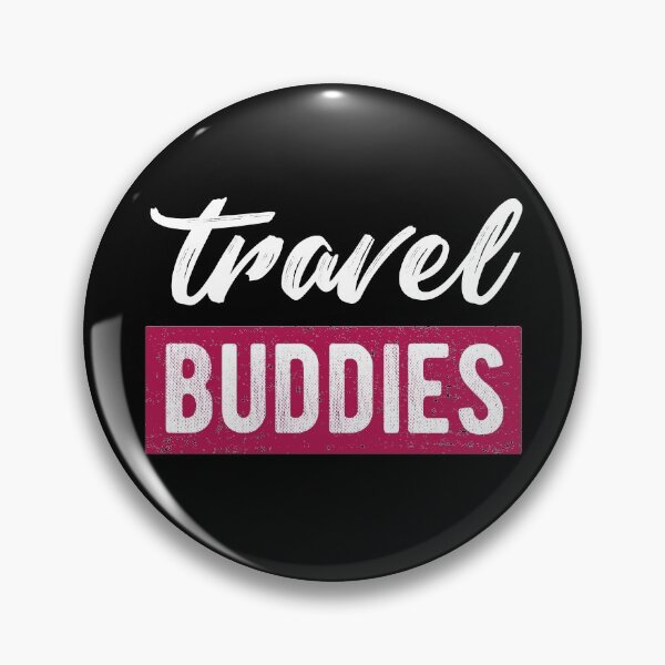 Item preview, Travel Buddies Backpacker World Traveler Saying designed and sold by teeseeds.