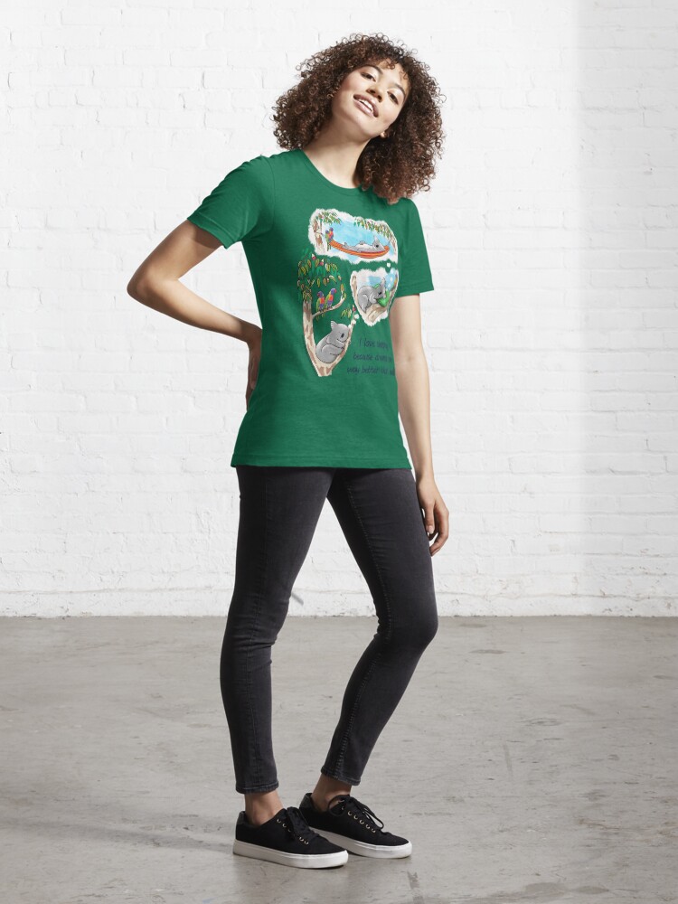 Alternate view of Koala dreams - I love sleeping Essential T-Shirt
