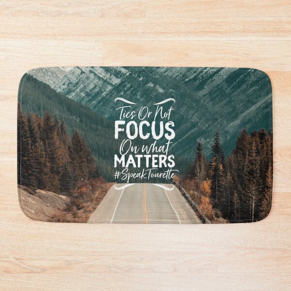 Item preview, Tics Or Not, Focus On What Matters - ignore the nay sayers! Tourette Syndrome Awareness, Tourettes  designed and sold by MJDezigns.