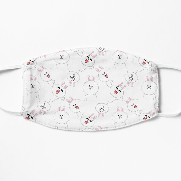 Line Friends cony Mascarilla plana