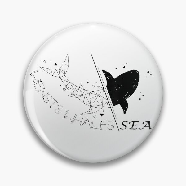 Item preview, Whales went for swim blue sea designed and sold by linhkaphung.