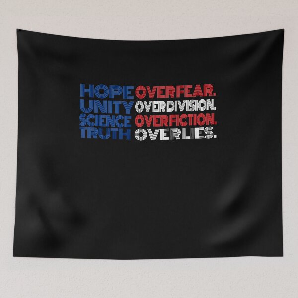 Item preview, Hope Unity Science Truth designed and sold by ShirtzTonight.