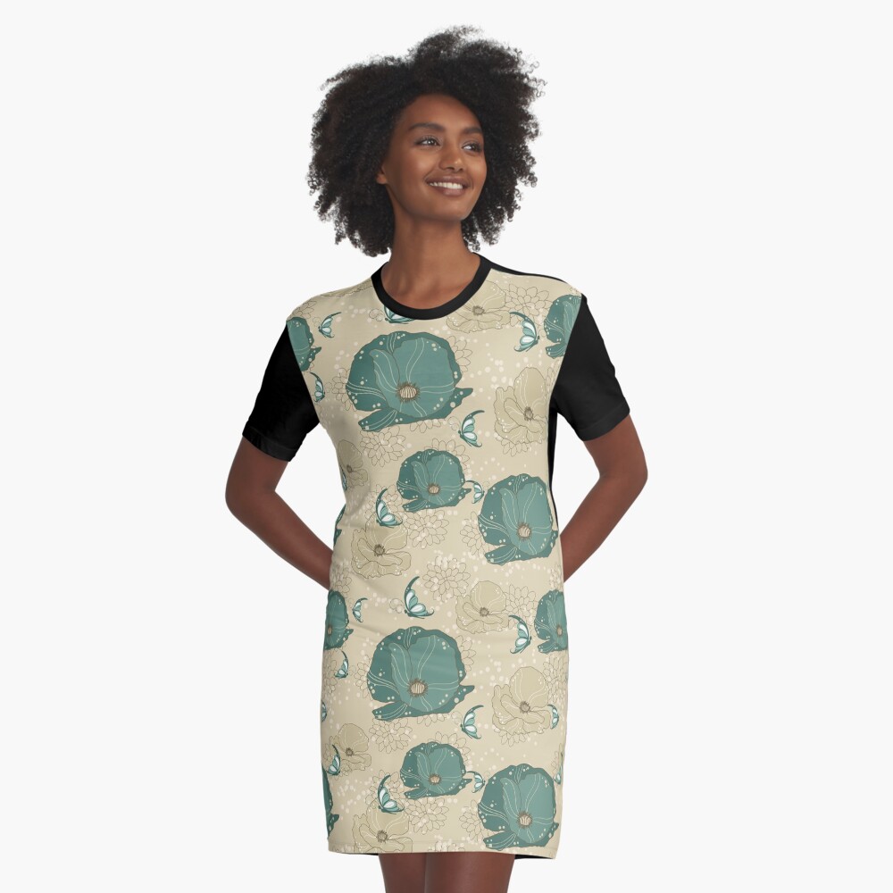 Item preview, Graphic T-Shirt Dress designed and sold by starchim01.