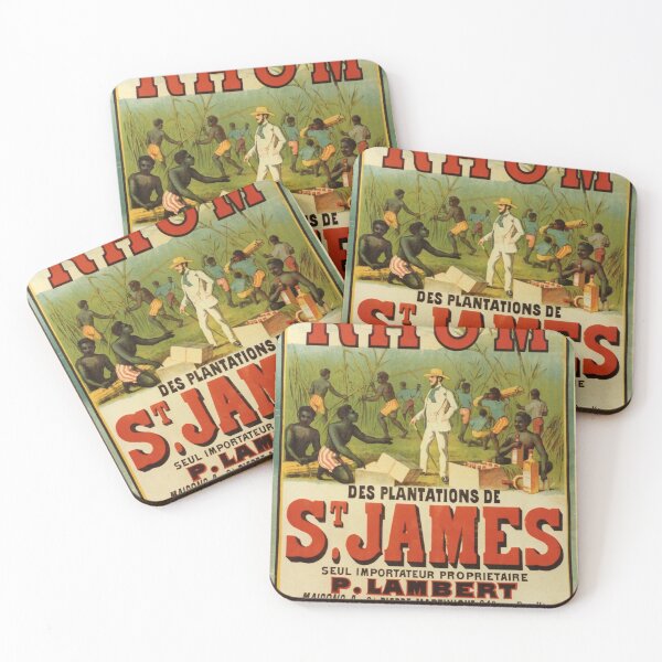 Item preview, retro rhum saint james designed and sold by CorasPosters.