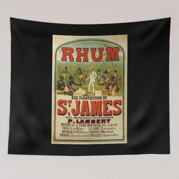 Item preview, retro rhum saint james designed and sold by CorasPosters.