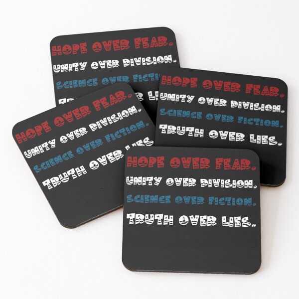 Item preview, Hope Unity Science Truth usa flag colors designed and sold by ShirtzTonight.