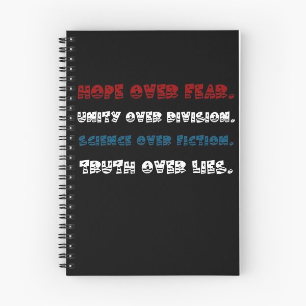 Item preview, Hope Unity Science Truth usa flag colors designed and sold by ShirtzTonight.