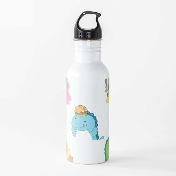 Moriah Elizabeth pickle the dinosaur sticker pack Water Bottle