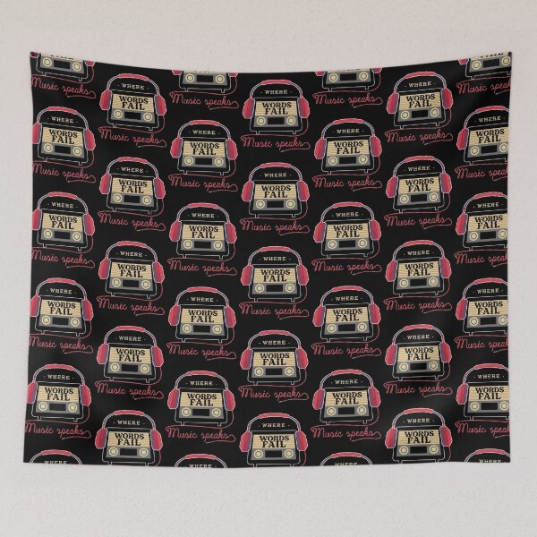 Item preview, Where Words Fail Music Speaks - Art Of Music designed and sold by styleofpop.