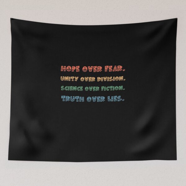 Item preview, Hope Unity Science Truth usa flag Retro Vintage designed and sold by ShirtzTonight.