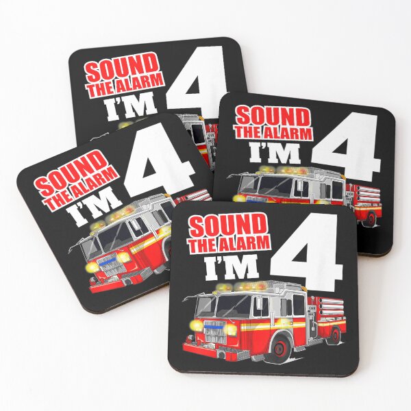Item preview, Kids Fire Truck Gift For 4th Birthday  designed and sold by Colon4119.