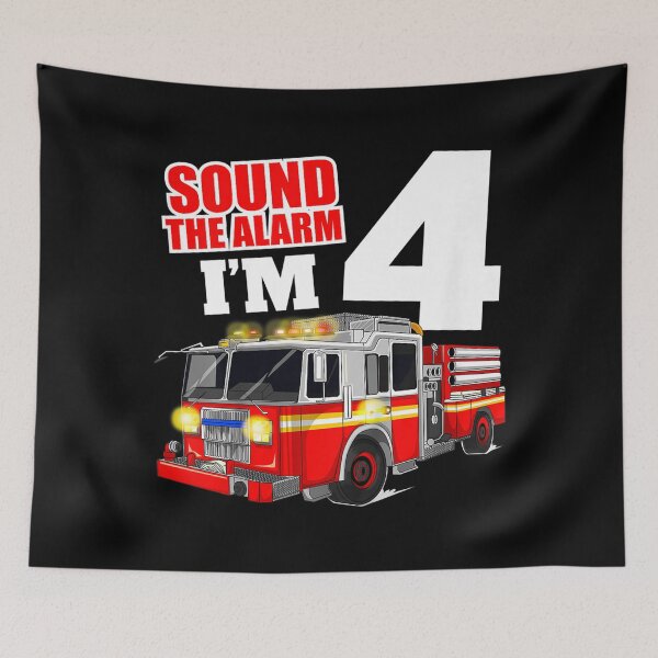 Item preview, Kids Fire Truck Gift For 4th Birthday  designed and sold by Colon4119.