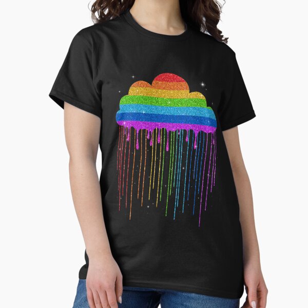 Item preview, Awesome Rainbow Flag Cloud LGBTQ Pride Birthday Shirt Support LGBT Month Themed T Shirt designed and sold by tuanitus.