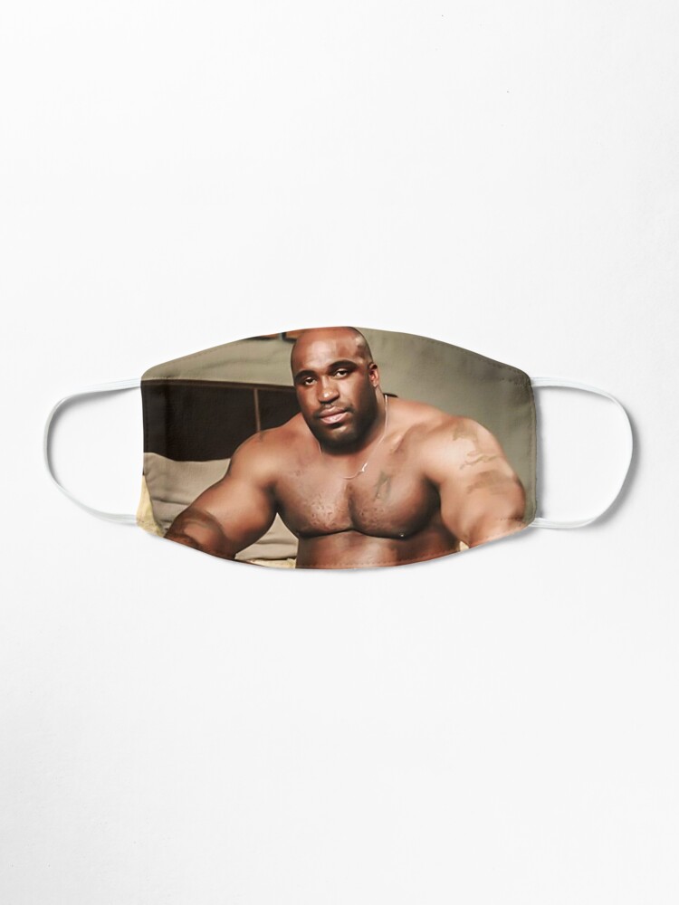 Alternate view of Barry Wood - Funny Meme Well Endowed Man Black Guy Dick Meme Design Art Mask